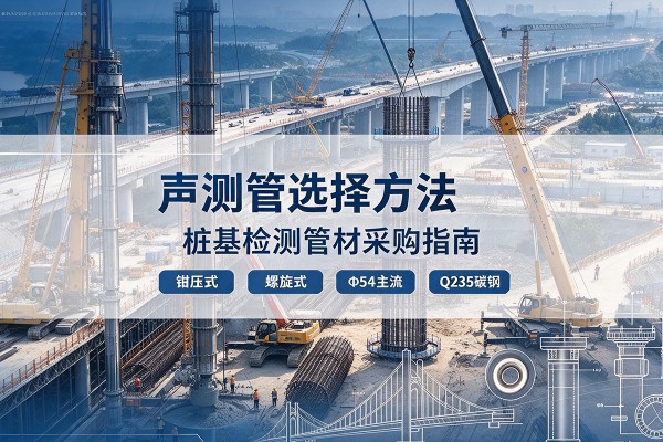 建邺声测管选型标准